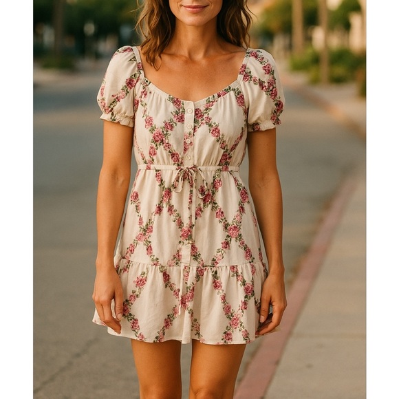 Baevely Floral Dress size medium - Picture 1 of 2